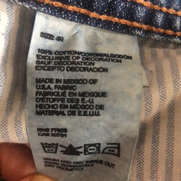 Tommy  Hilfiger Faded Straight Leg Mid Waist 28/32 Denim Jeans - Picture 13 of 13